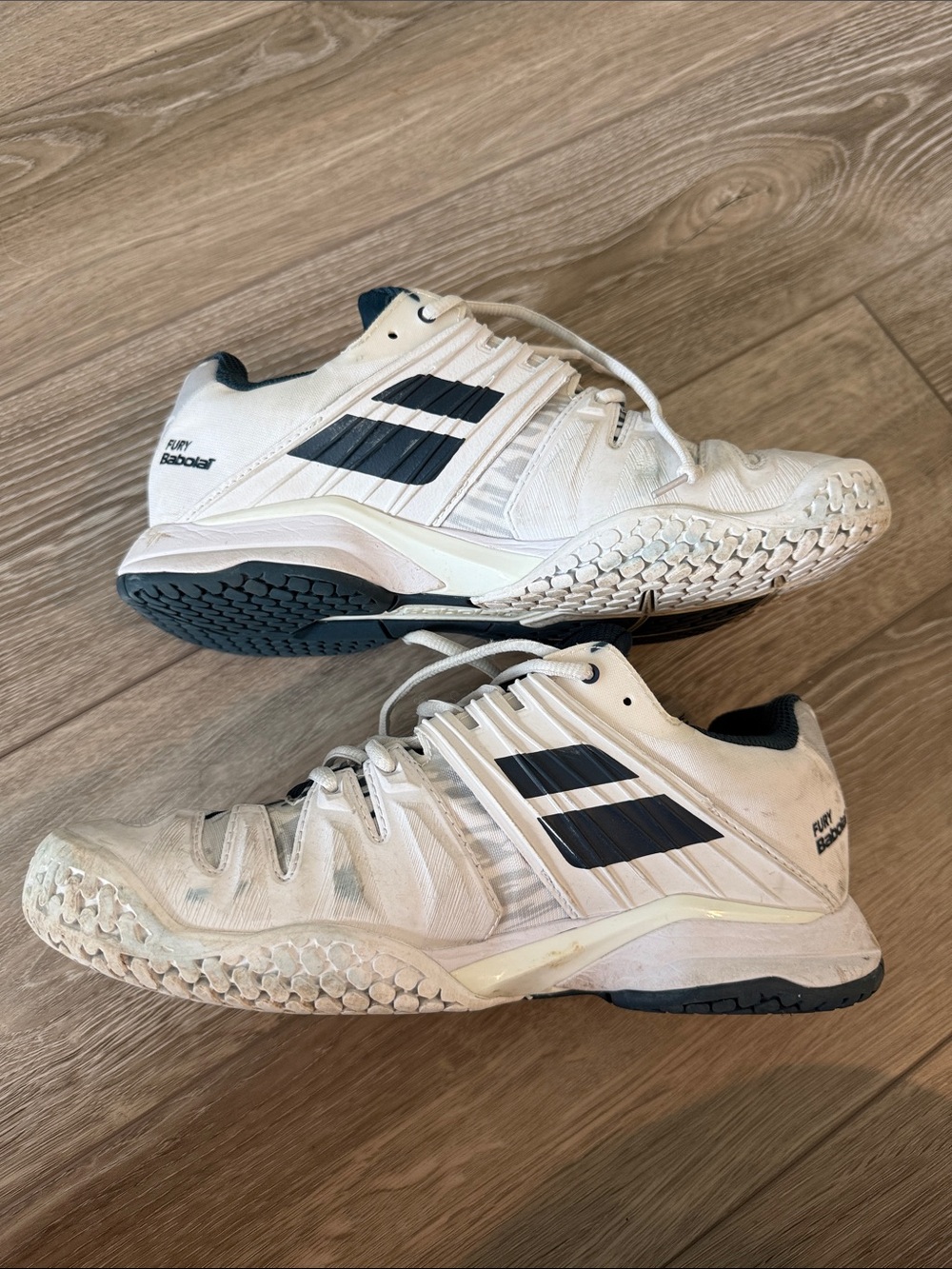 Fury Babolat Men’s Tennis Shoes, Size 9 - Picture 6 of 8